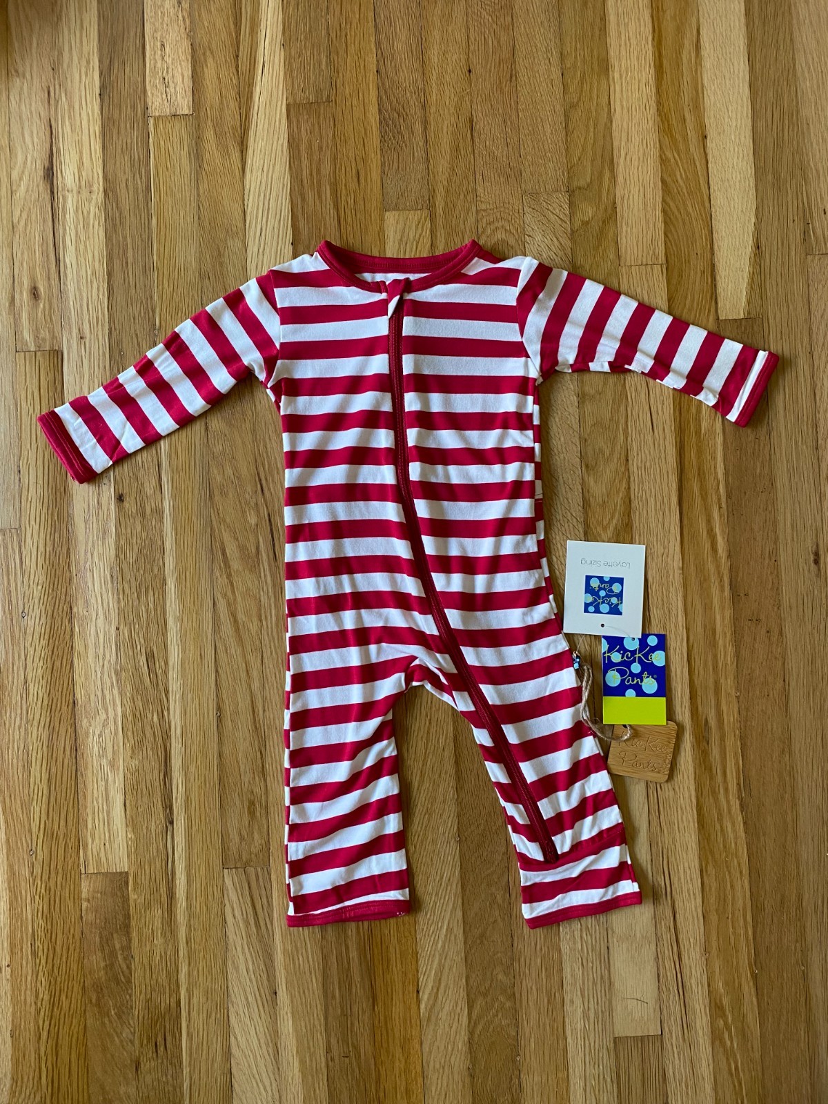 NWT Kickee Pants Pajamas One-Piece Coveralls Christmas Holiday Collection