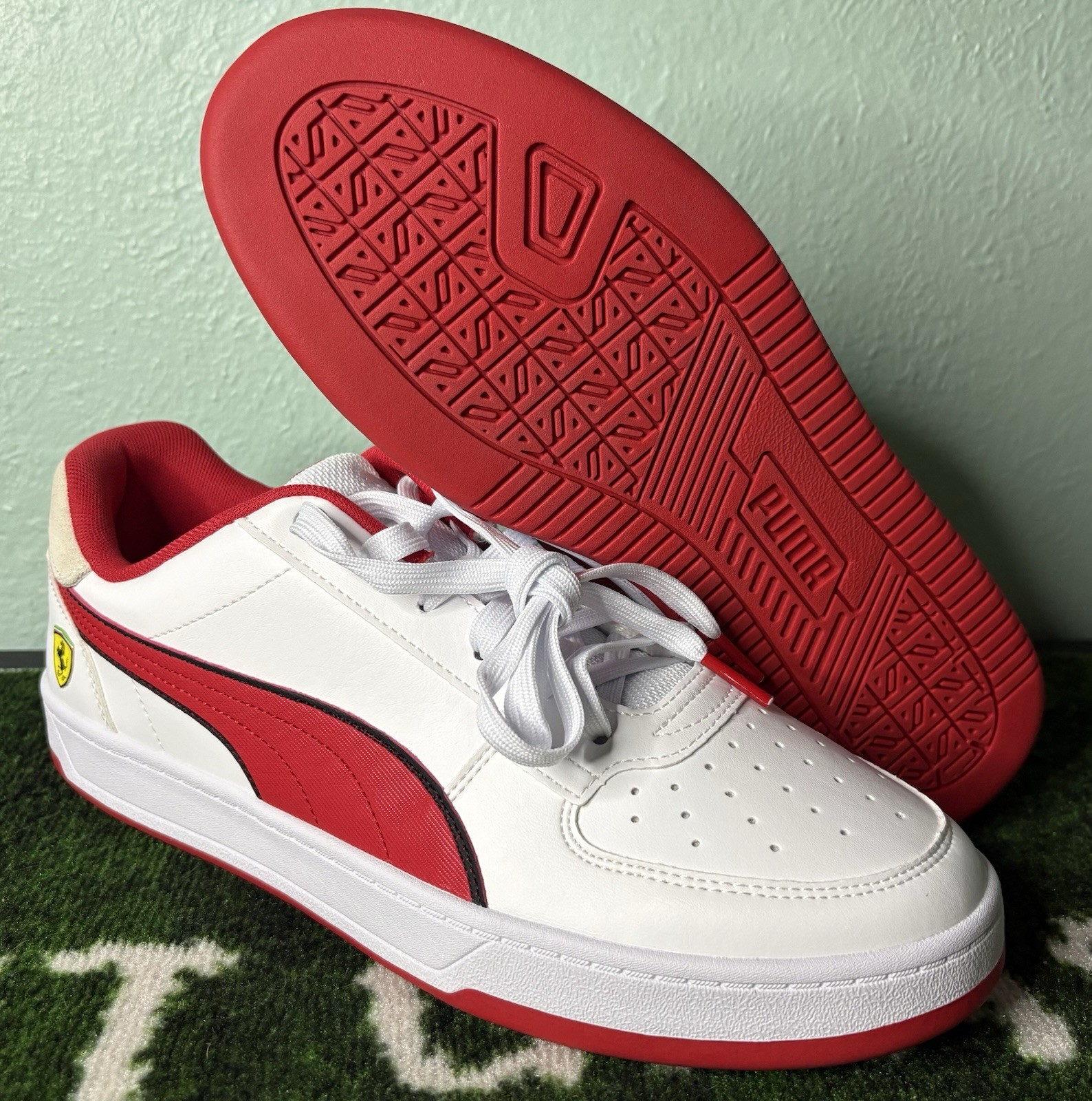 US Men’s 10/W 11.5 – Scuderia Ferrari x Puma Caven 2.0 “White Rosso Corsa”