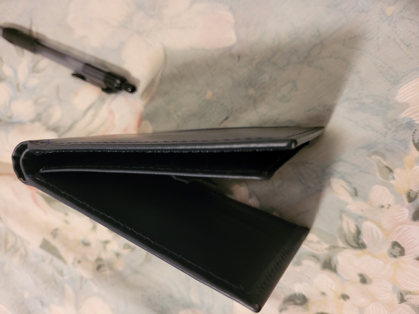 Genuine Leather Minimalist Bifold Wallets For Men RFID Blocking Slim Mens Wallet