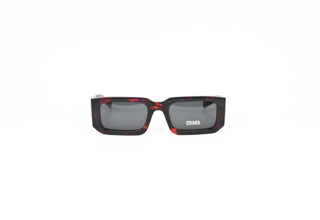 Prada SPR06Y 06V-5S0 Sunglasses Unisex Multicolor Rectangular