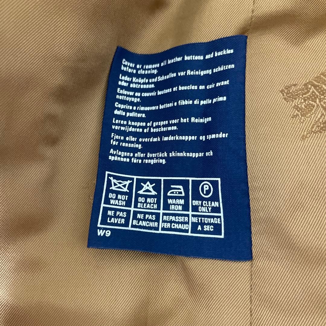 Burberrys long coat camel