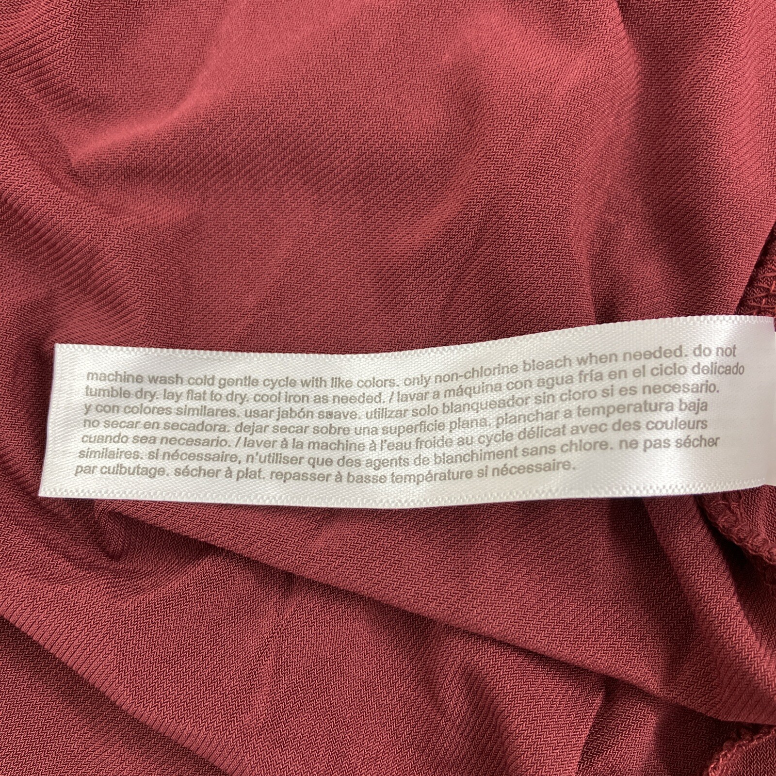Eloquii Knot Front Pleated Midi Dress Womens 16 Burgundy Party Cruise NEW