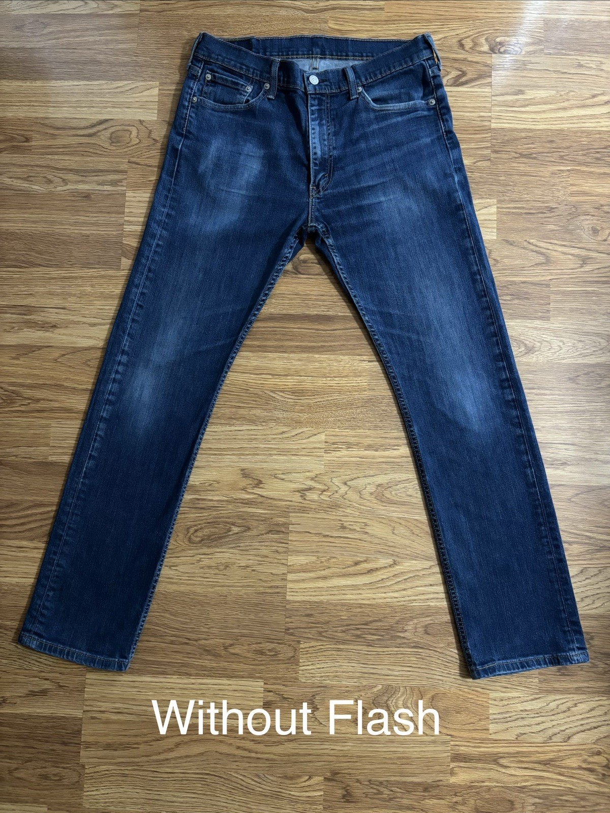 Levi’s 513 Selvedge Slim Straight Leg Jeans Men’s Size 33×31 Medium Wash Denim