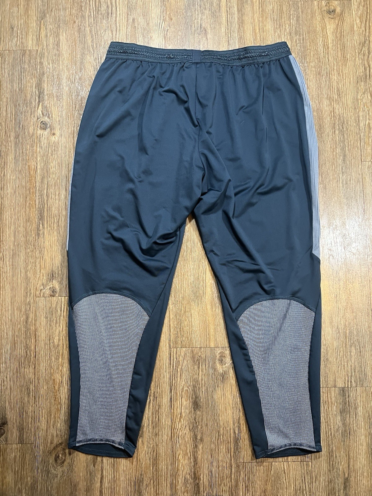 Nike Mens Track Pants Sweat Joggers 2XL Blue Slim Dri-Fit Dry Strike Training