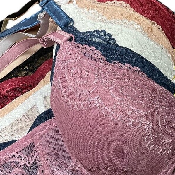 🔥Elevate Your Style, Enhance Your Comfort: Pack of 6 Lace Push Up Bras LACY🔥