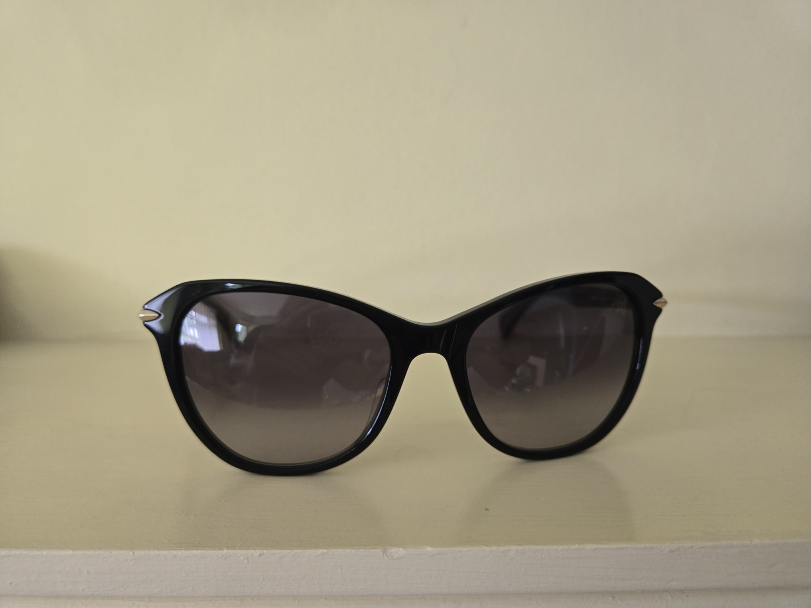 Rag & Bone Women’s 55 mm Black Sunglasses RNB1060-S-807-55 Free Ship! 55-18-140