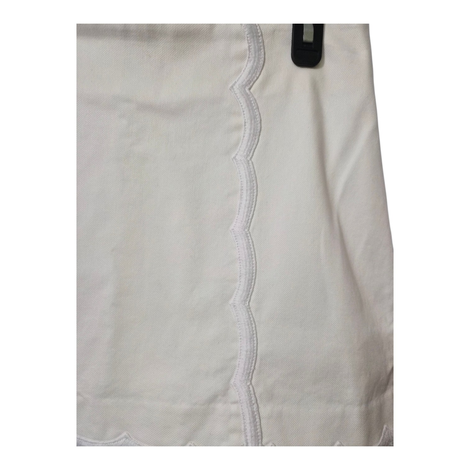 Lilly Pulitzer Michelina Mini Skort White Scallop Trim Golf Tennis Size 6