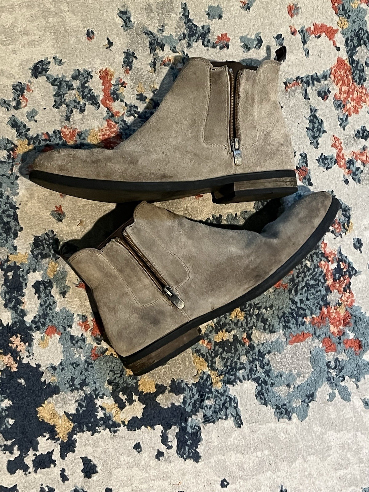 Call It Spring Men’s Suede Chelsea Boots US 9.5 EU 42.5