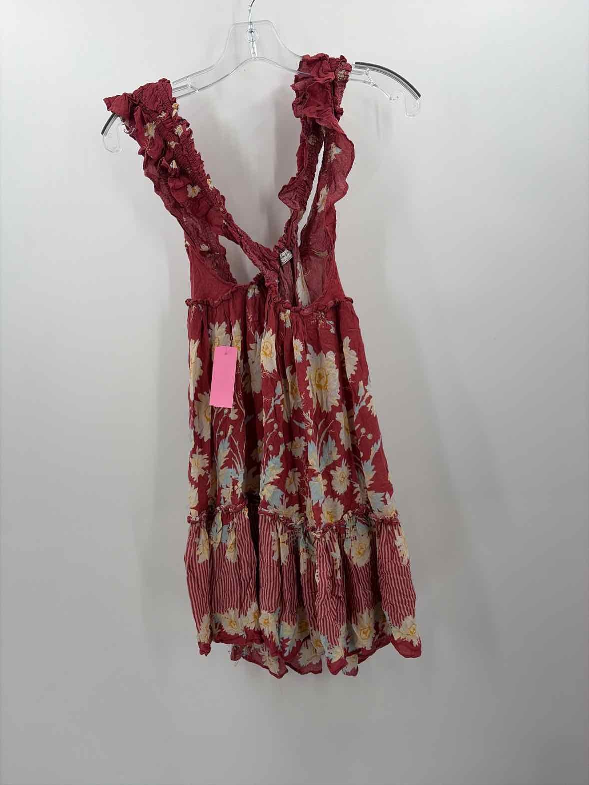 Pre-Owned Intimately Free People Red Size XS Short Sleeveless Dress