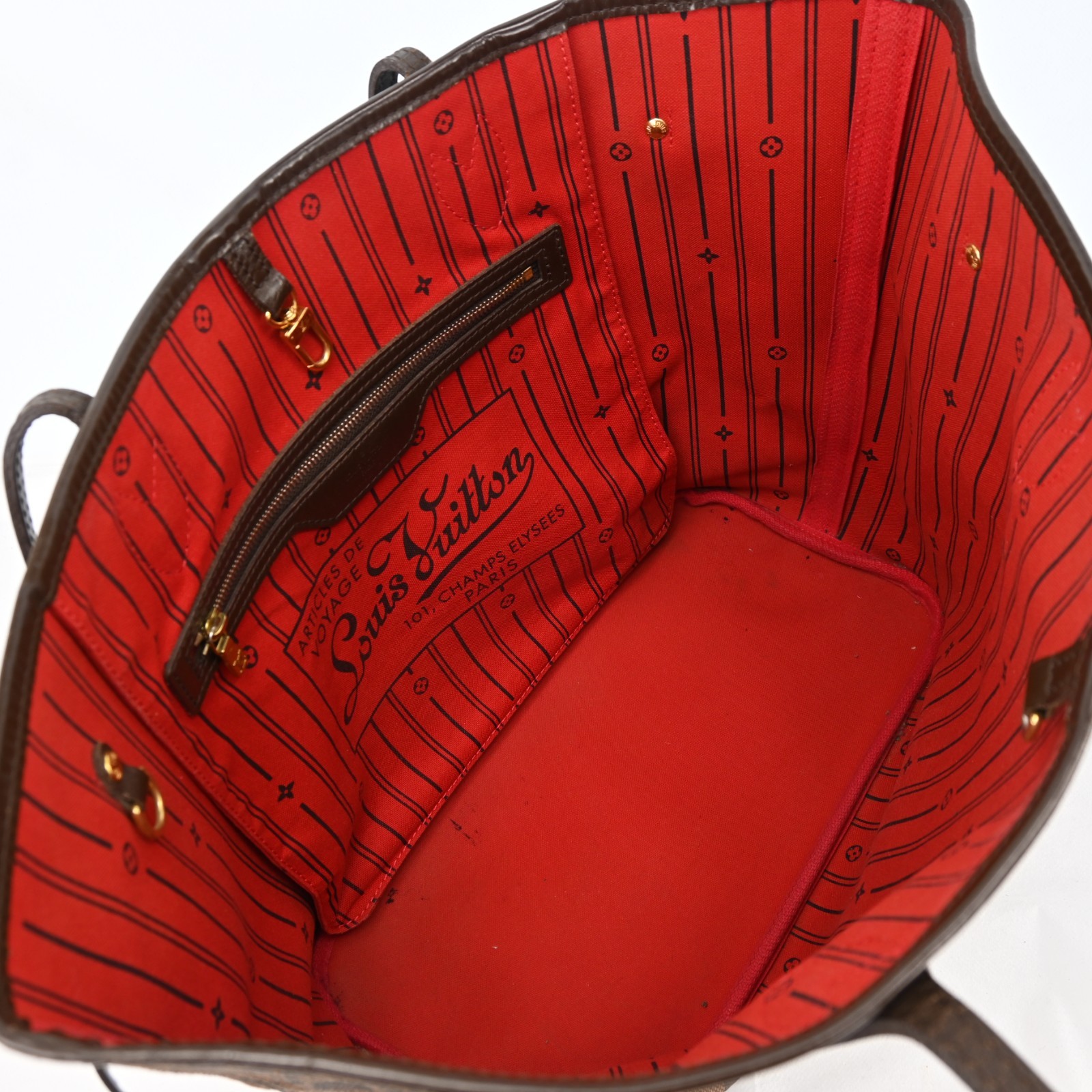 LOUIS VUITTON Neverfull MM Damier Shoulder tote bag N51105 LV P5060GR805