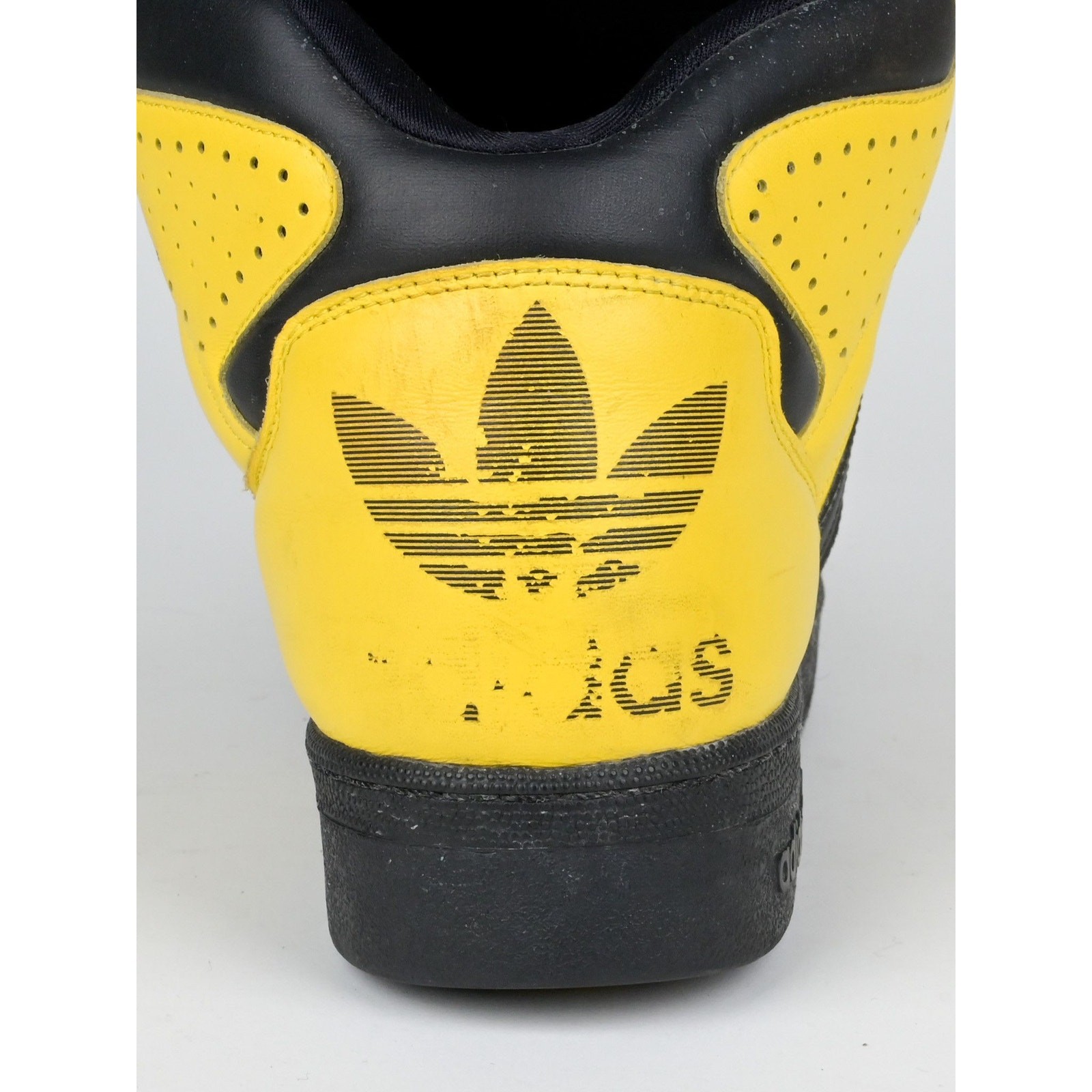 Adidas x Jeremy Scott S/S 2012 Instinct Hi (Black/Yellow) – Size 10
