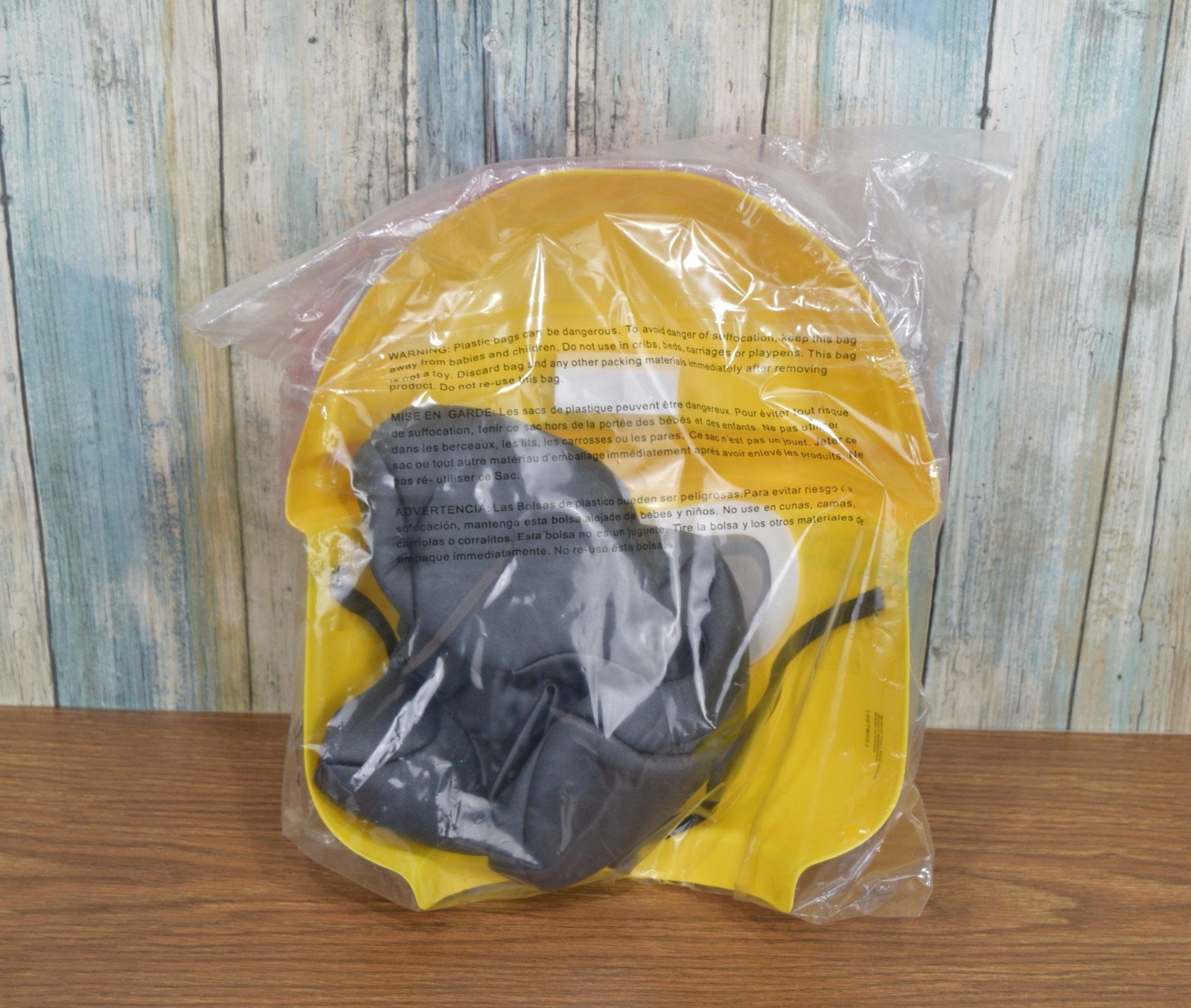 RARE LEGO Mask & Hands Set Construction Worker Minifigure Halloween Costume New
