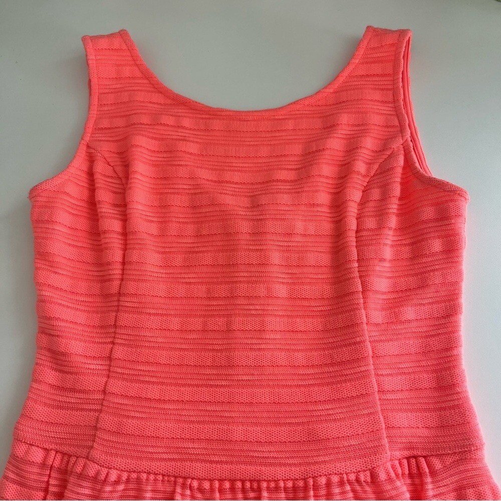 Lilly Pulitzer Women’s Bright Coral High Low Sleeveless Dress XS