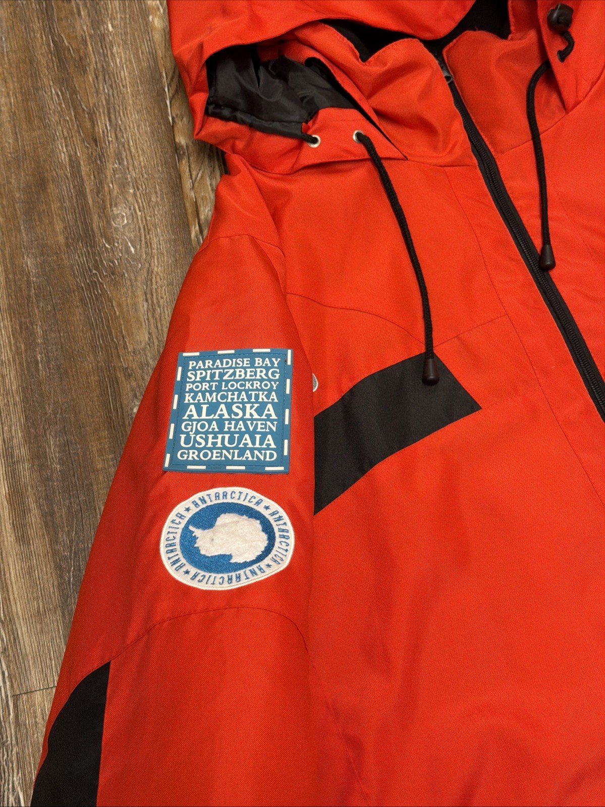 Ponant 88 Antarctica Polar Expedition Hooded Parka Jacket Coat Men’s Size 4XL