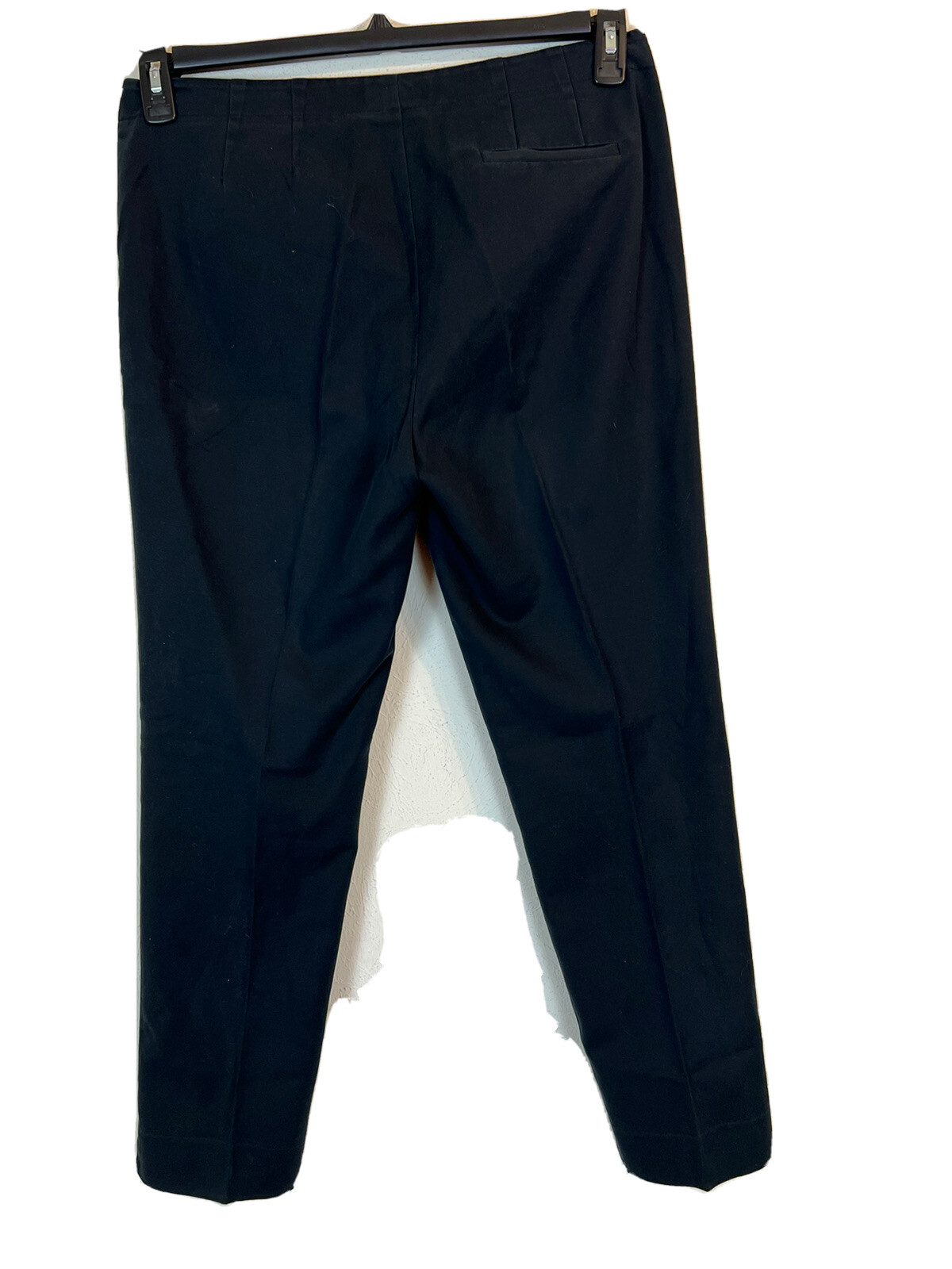Women’s Black Gallia Moda Stretch Pants. Size 12. 97% Cotton/ 3% Elastane.