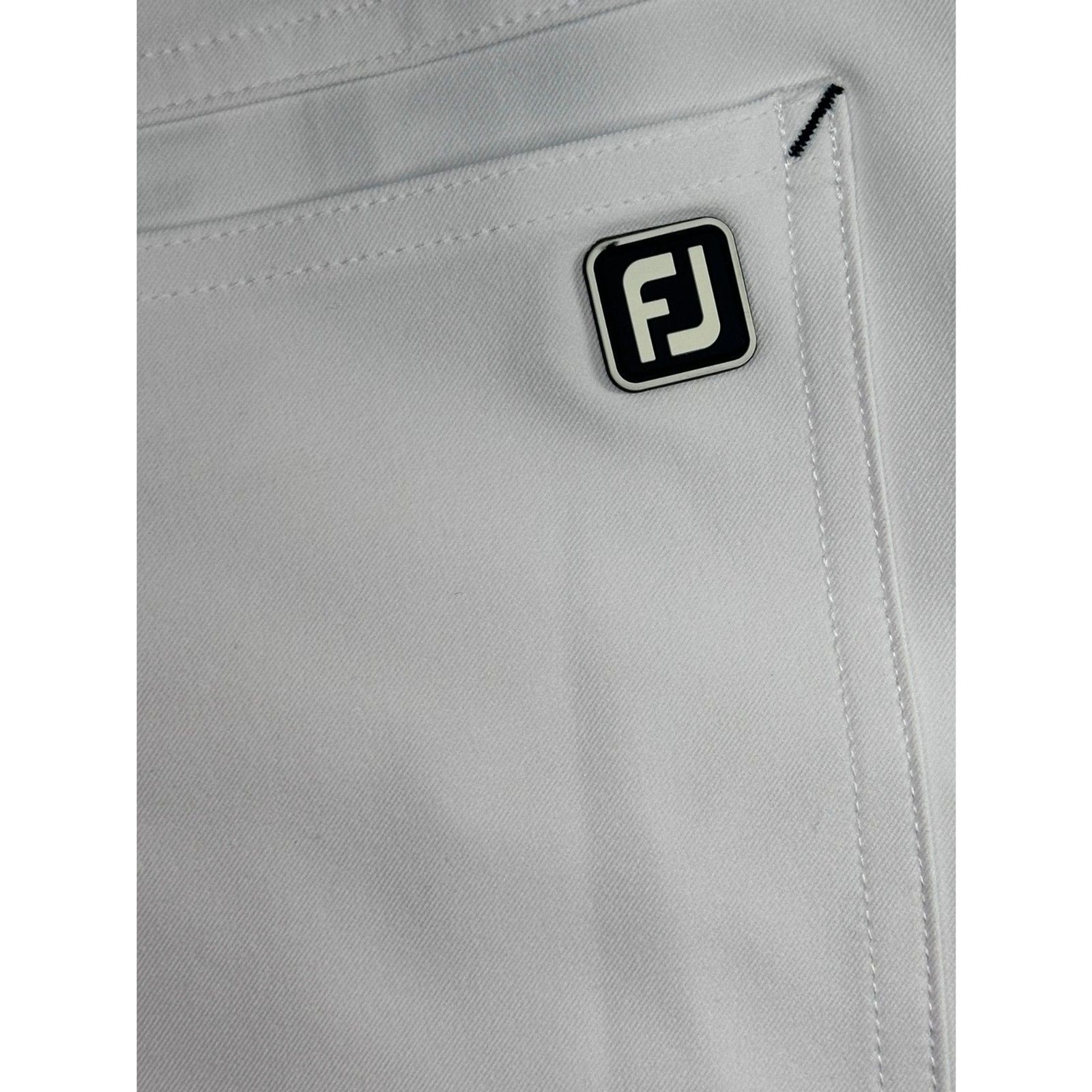 FootJoy Men’s White Athletic Fit Golf Pants W33 L30 Performance Stretch FJ