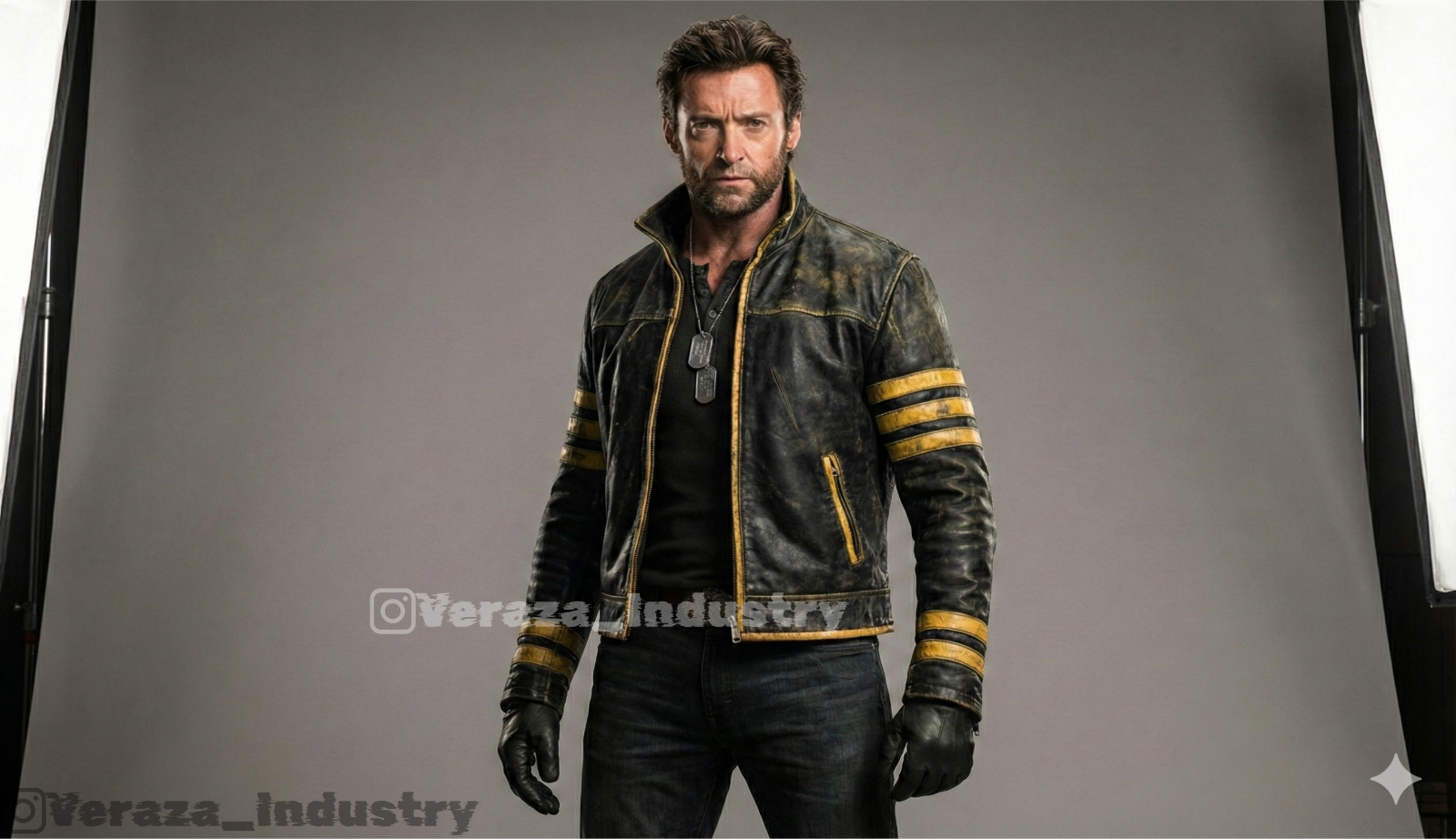 Marvel Wolverine Jacket Logan X-Men Cosplay Costume Hugh Jackman Super Hero
