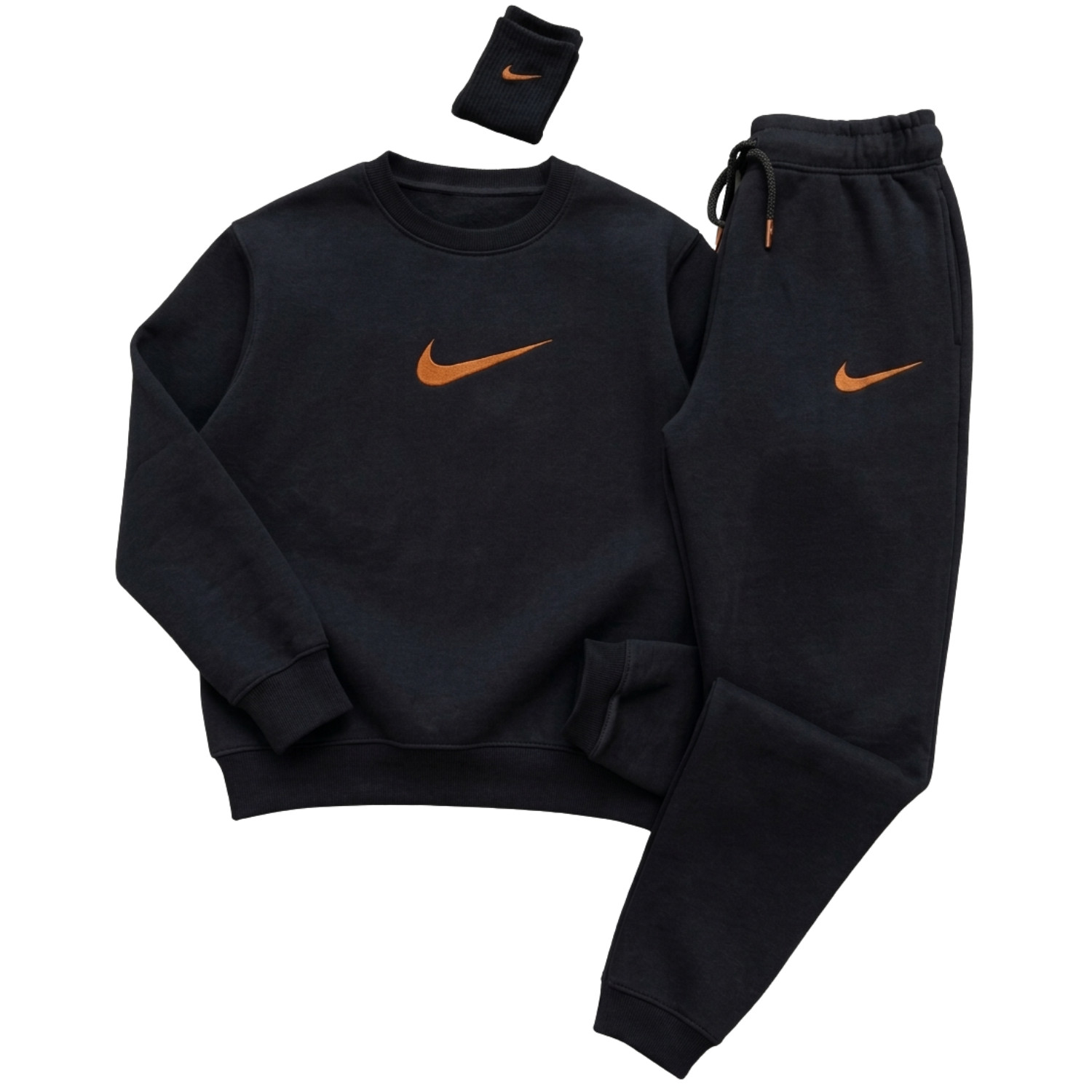 Mens Nike Tracksuit Set Sweatshirt Cargo Joggers Winter Activewear Gear