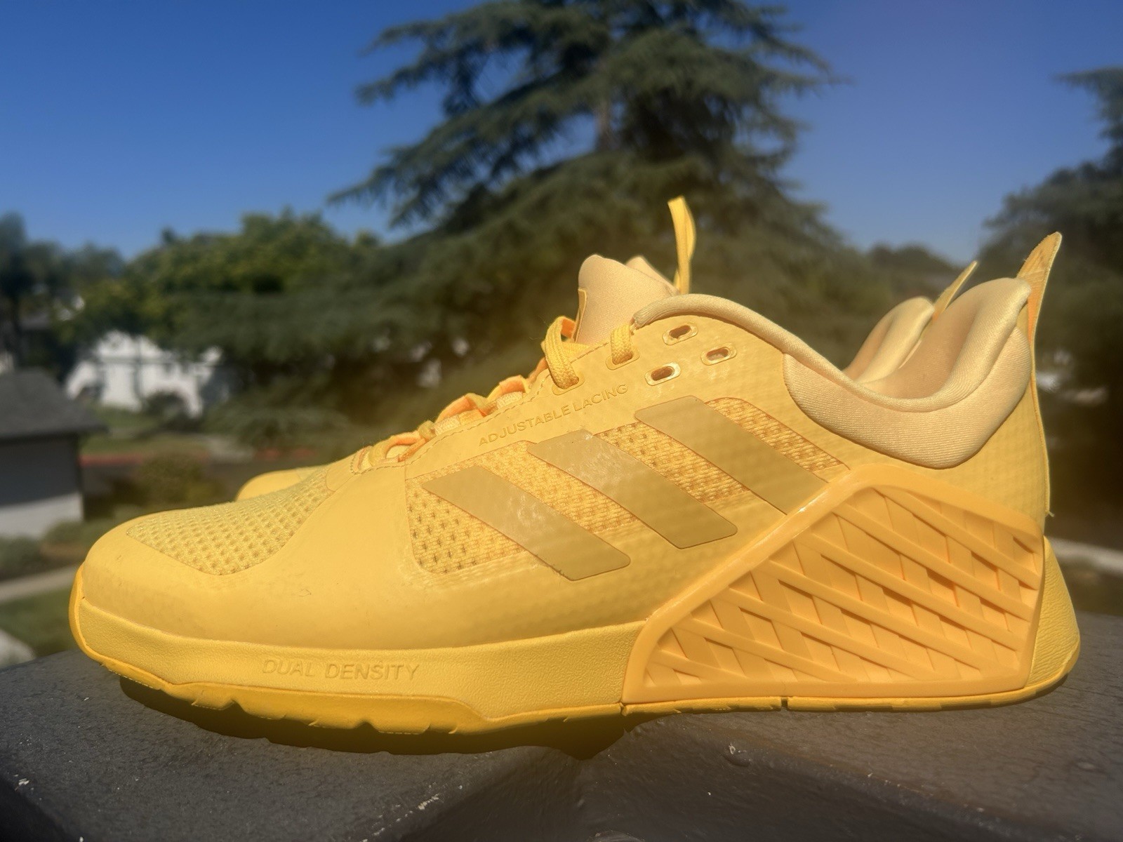 adidas Dropset 2.0 Spark Yellow Trainer Shoe