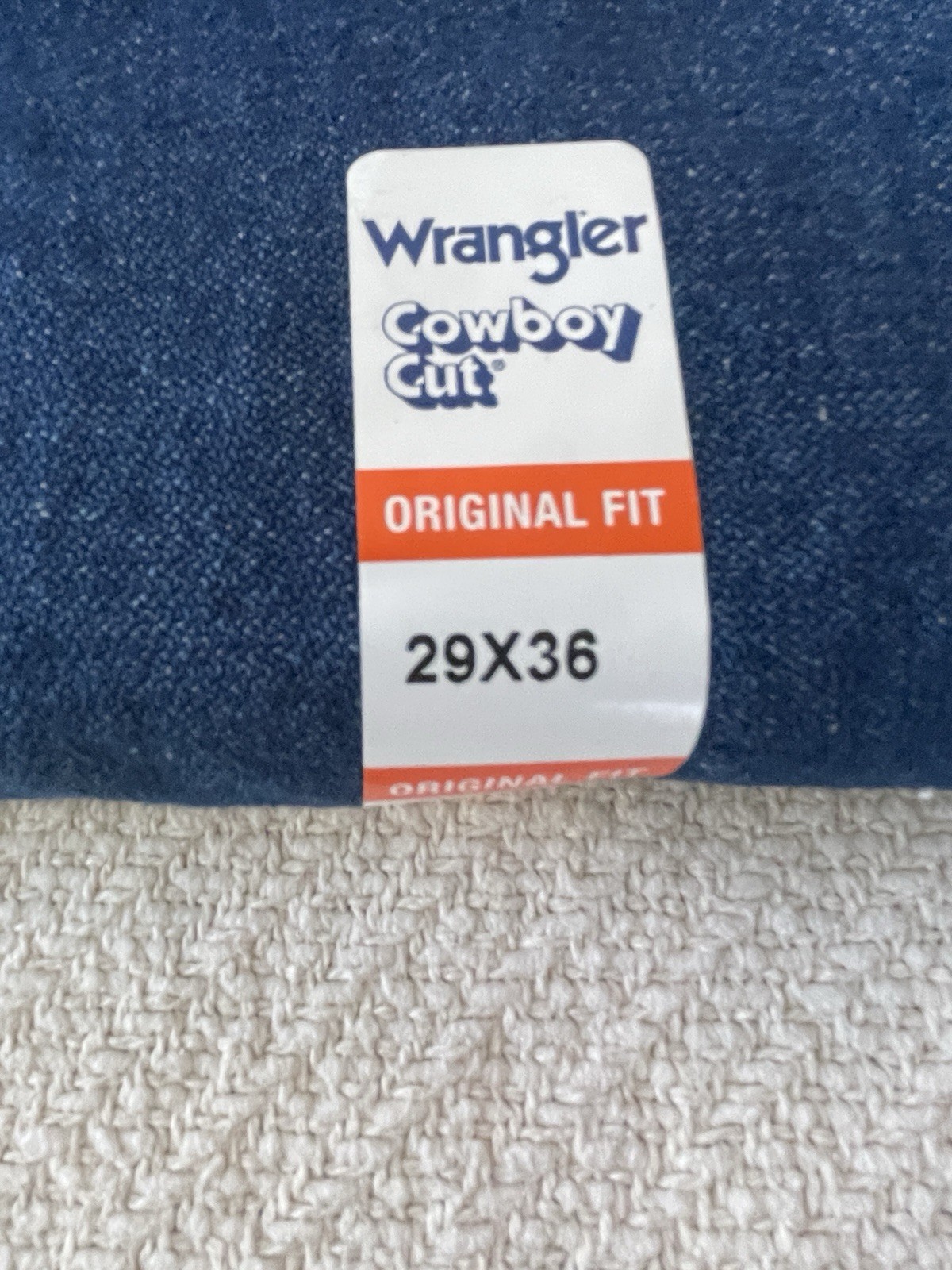 Wrangler Pro Rodeo Cowboy Cut 13MWZ Men’s 29×36 Indigo Competition Jeans