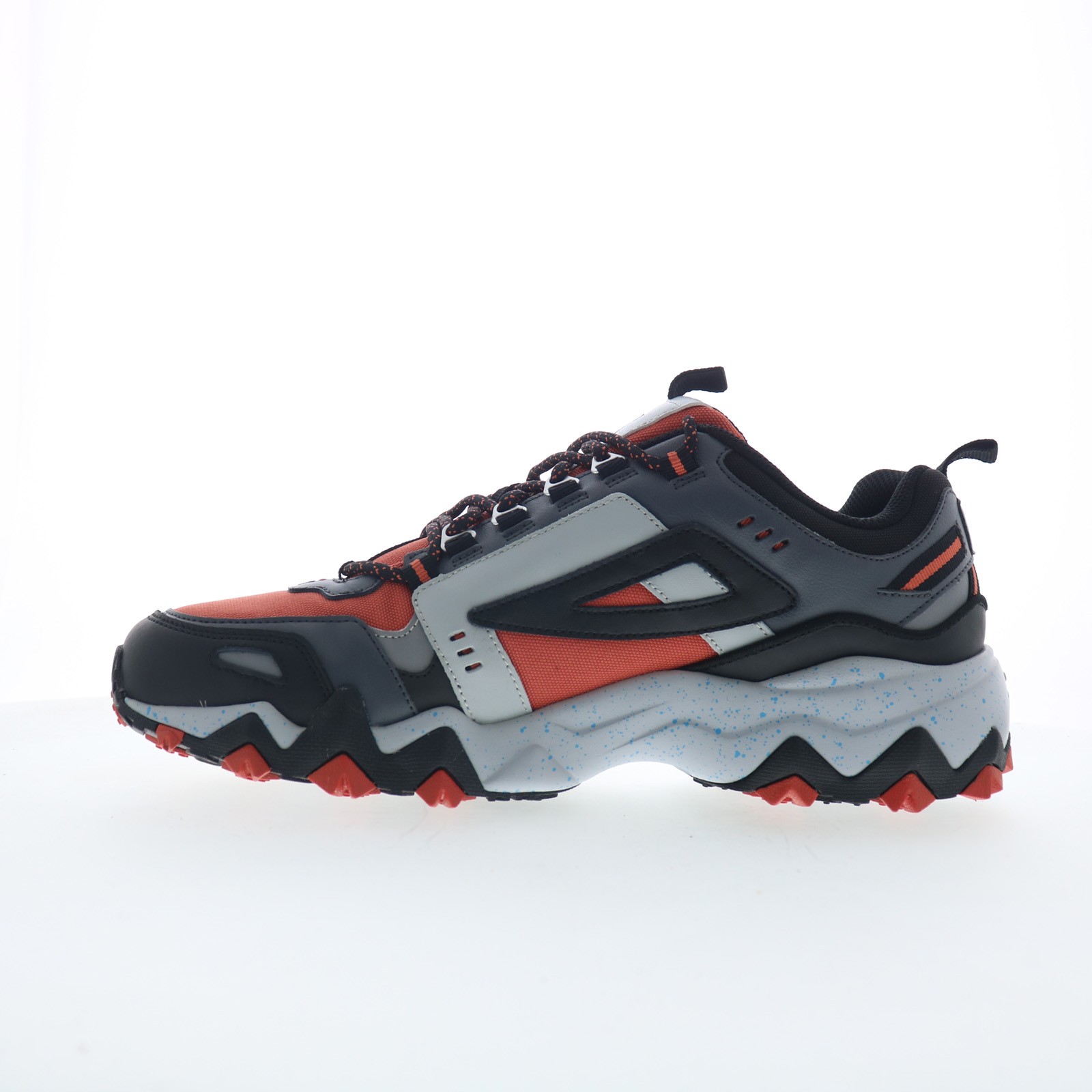 Fila Oakmont TR 1JM01565-603 Mens Orange Leather Athletic Hiking Shoes 12