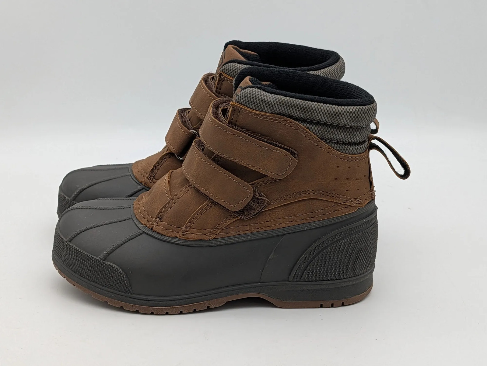 Magellan Outdoors Toddler Boys Winter Snow Duck Boots Size 10 Brown All Weather