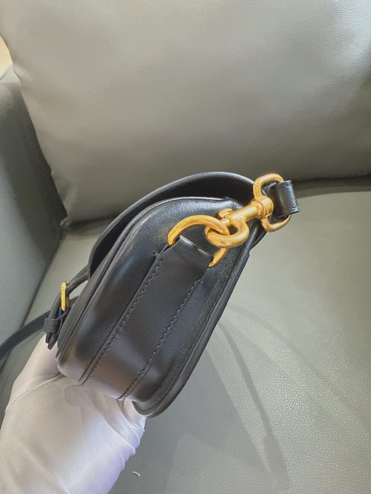 Dior Pre-Owned Authentic Luxury Handbag Black Free Tracked Shipping