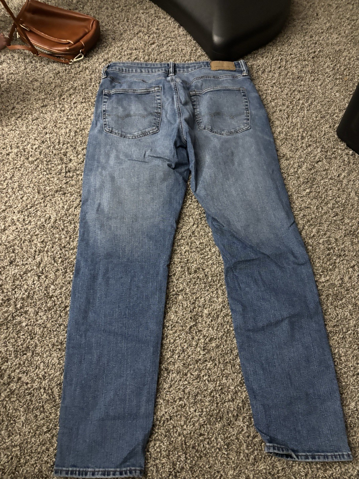 American Eagle Men’s Jeans 33×32 Blue, Straight, Airflex Athletic Fit