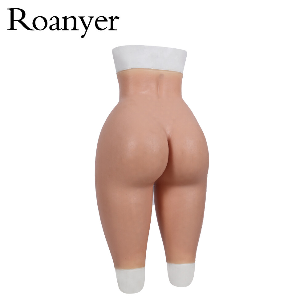 Roanyer Small Super Strong Silicone Fake Vagina Pants Panties Hip Shaping Pants