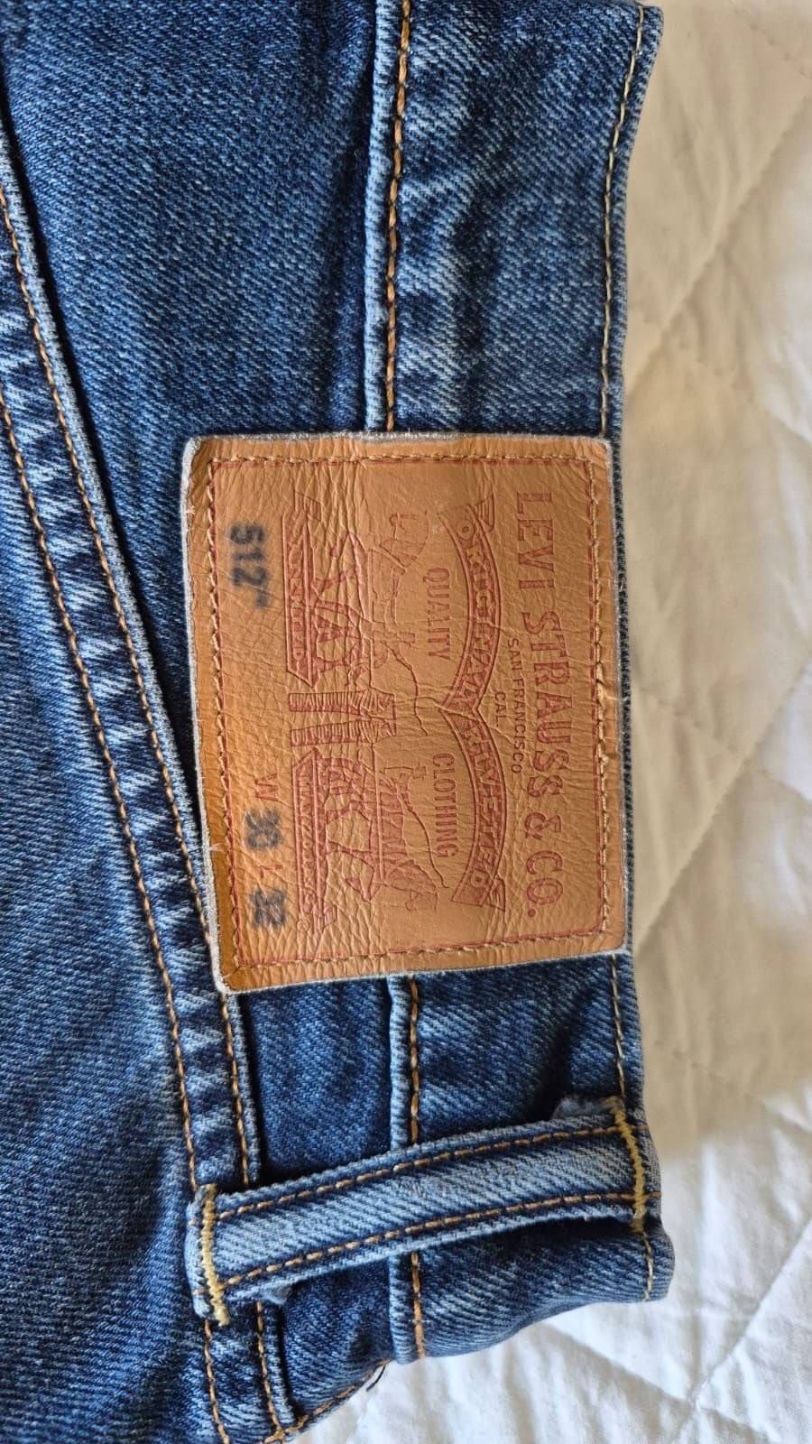 Levi’s 512 Slim Taper Jeans 30×32 Men’s Medium Wash