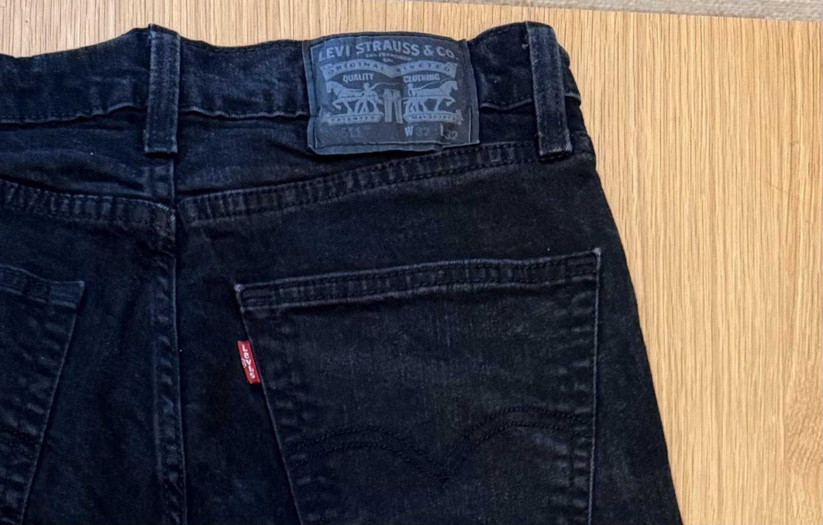 Levi’s 511 Men’s Denim Jeans 32×32 – Black
