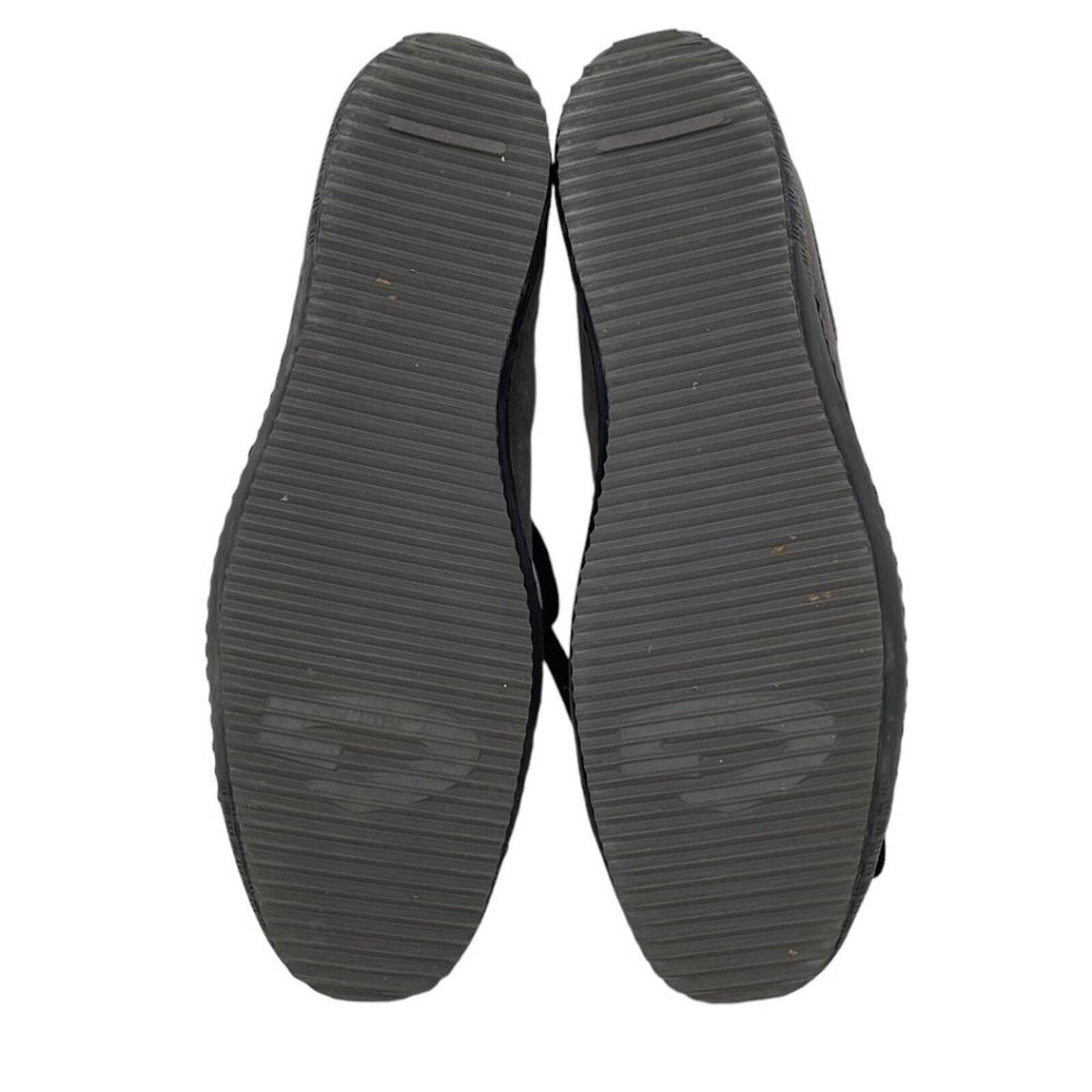 Alberto Guardiani Sneakers Shoes Gray Black Suede Leather Size 37