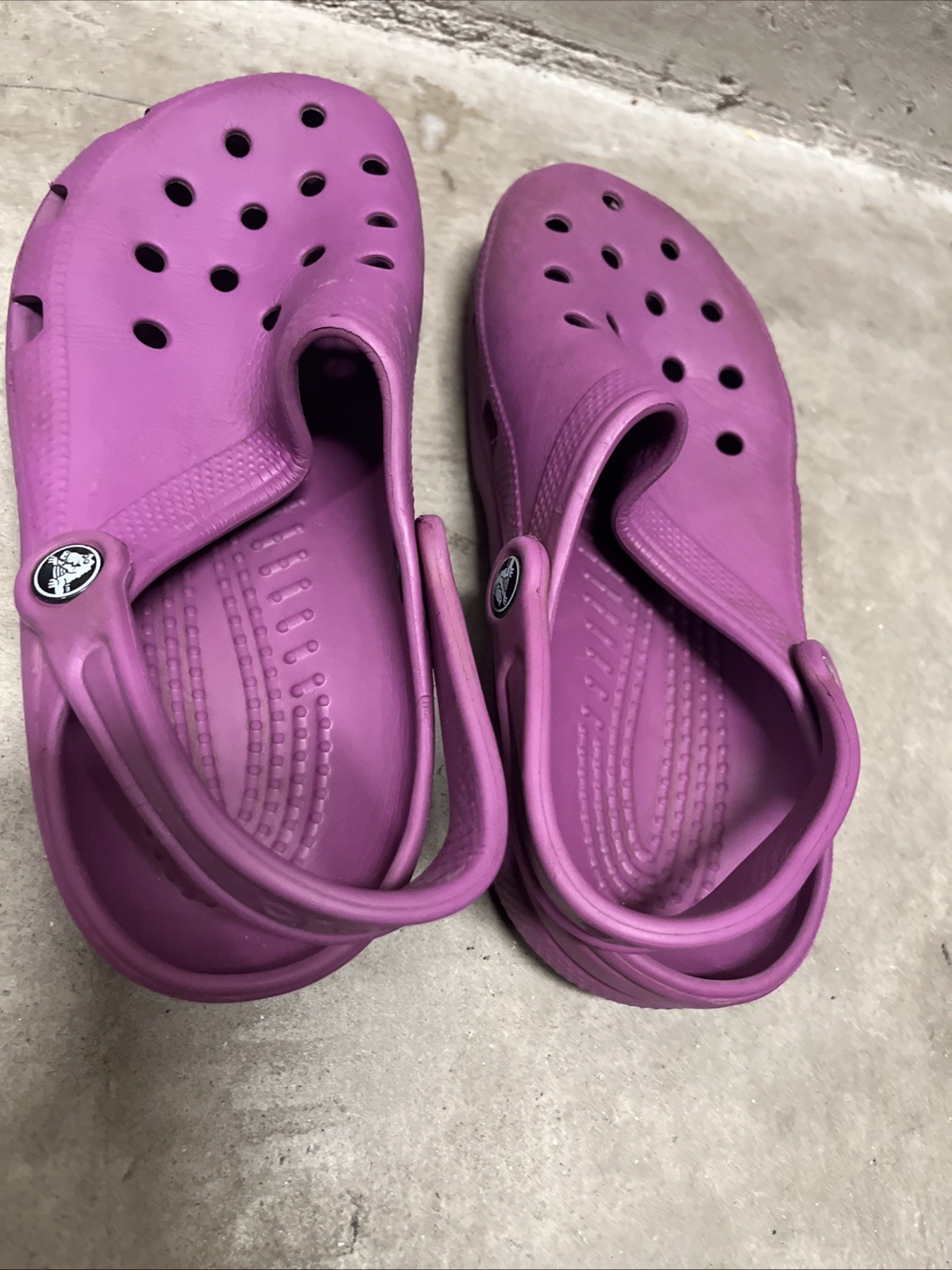 Crocs Crocband Clogs Unisex Purple Slip-On Slingback Comfort – Men 5/ Women 7