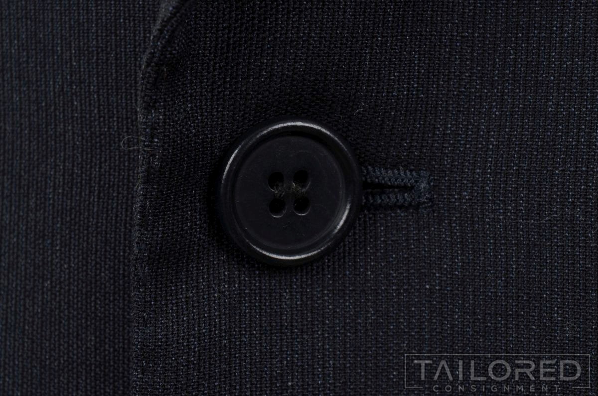 CANALI Solid Blue 100% Reine Mens Blazer Sport Coat Jacket – EU 58 / US 48 S