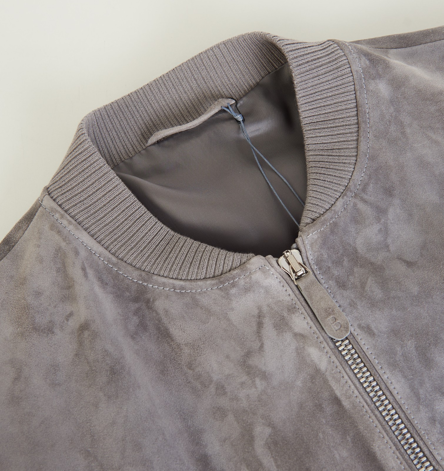 BRETT JOHNSON 4200$ Suede Bomber Jacket