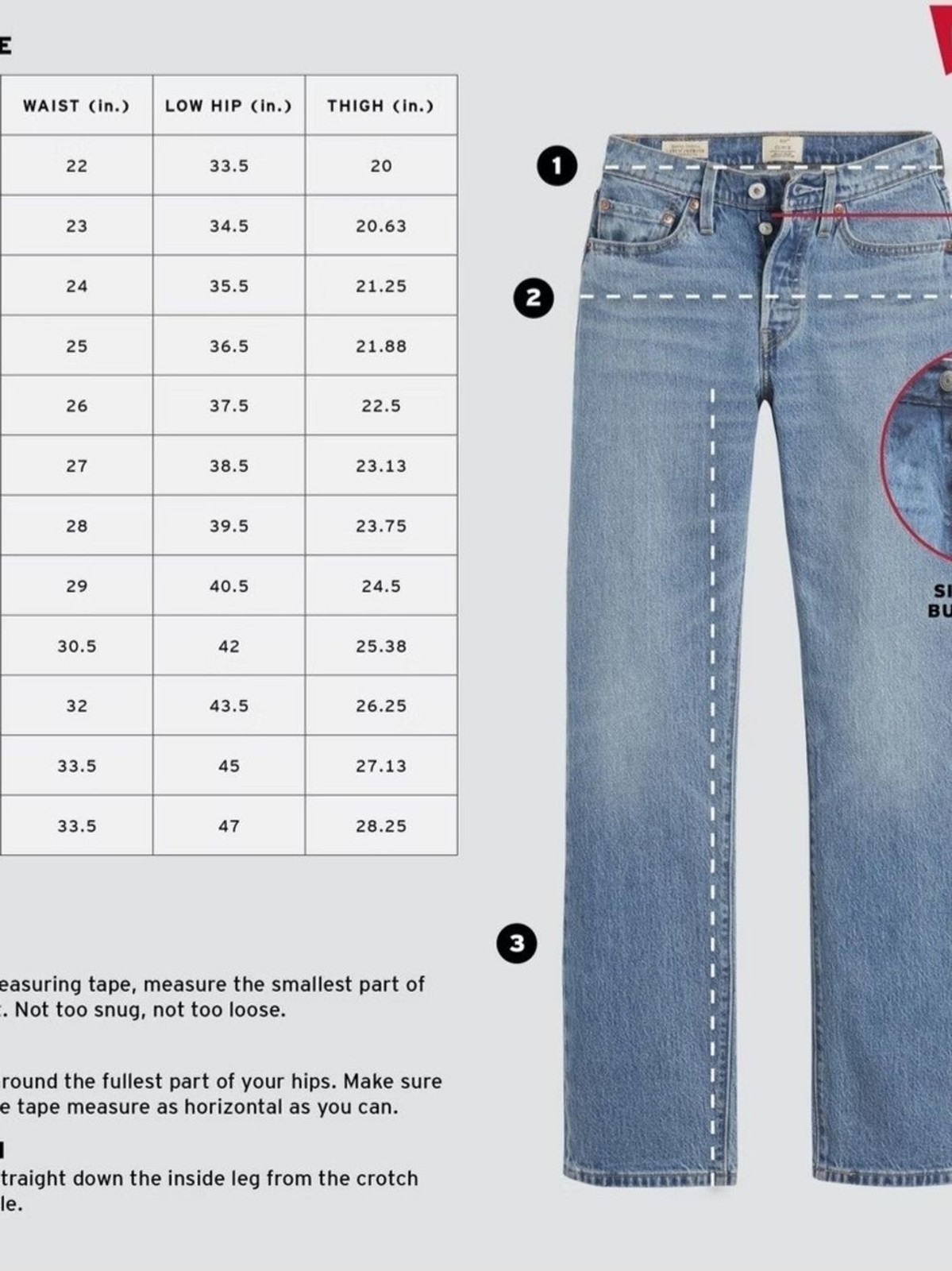 Levi’s Women’s 501 Curve Straight Leg Stretch Jeans – Mild Salsa – 26 X 30 – NEW