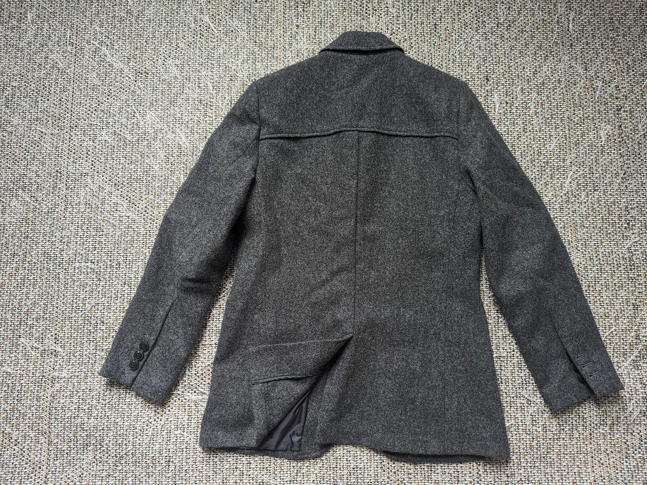 LL BEAN signature TWEED blazer 38R jacket gray DONEGAL WOOL sportscoat jacket