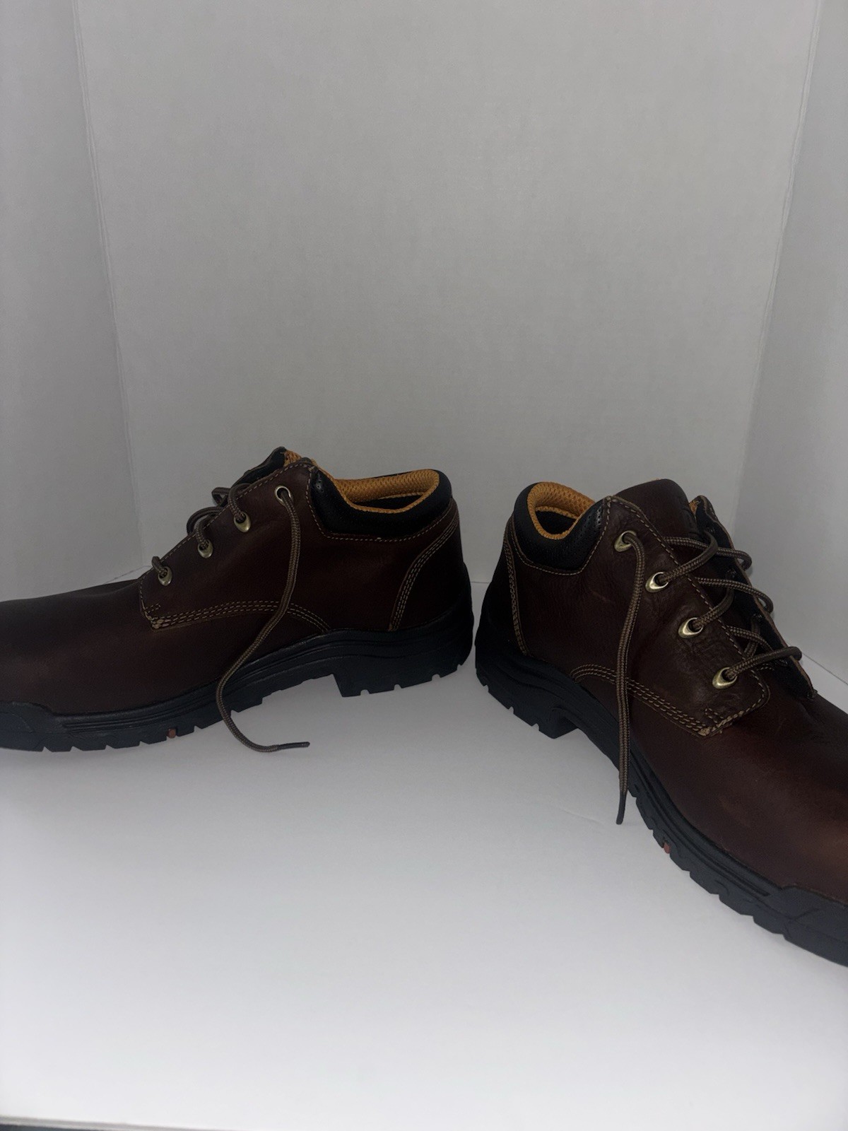 Timberland PRO Men’s Low-Cut TiTAN Safety Toe WP Work Shoes 47028 Brown Size 14M