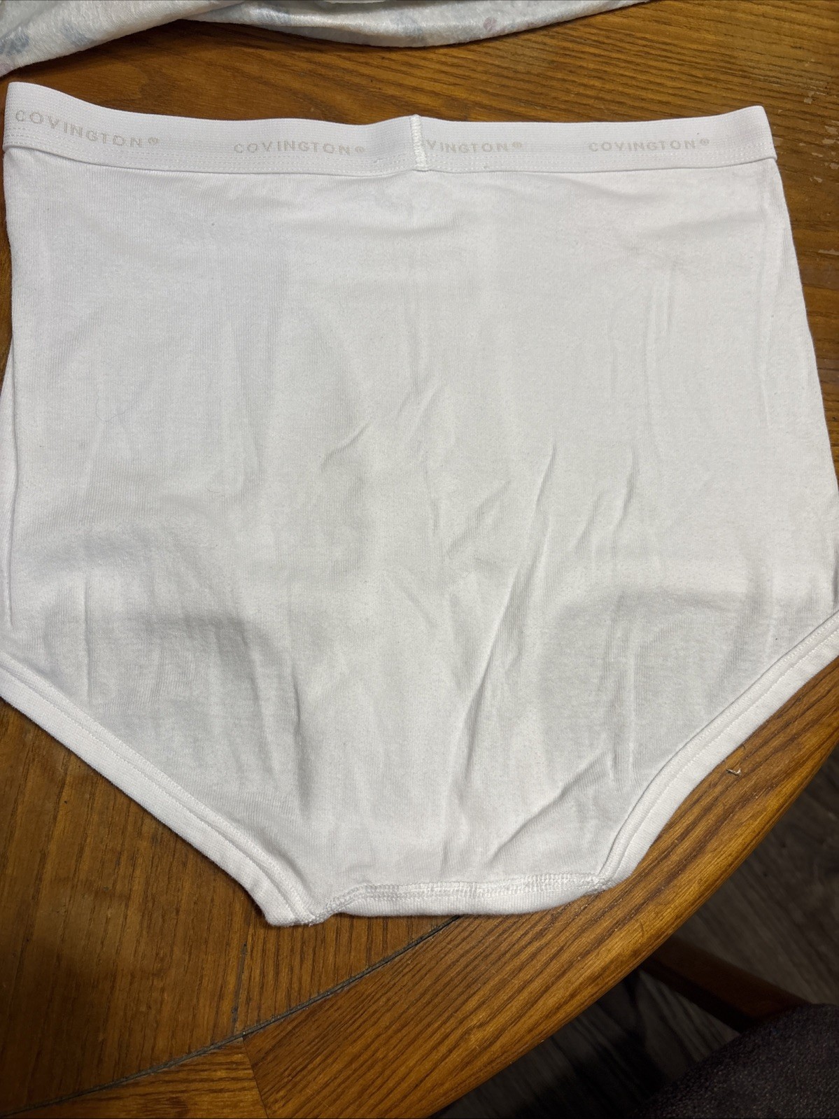 Covington vintage white brief Size38
