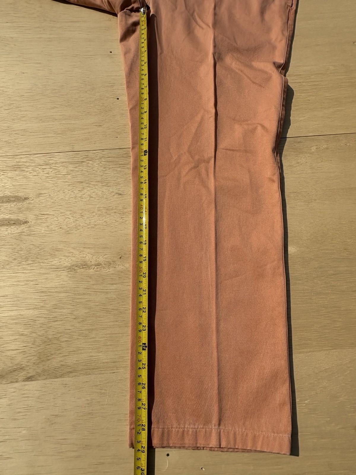 Peter Millar Flat Front Chino Pants Papaya Orange-Pima Cotton Size 36