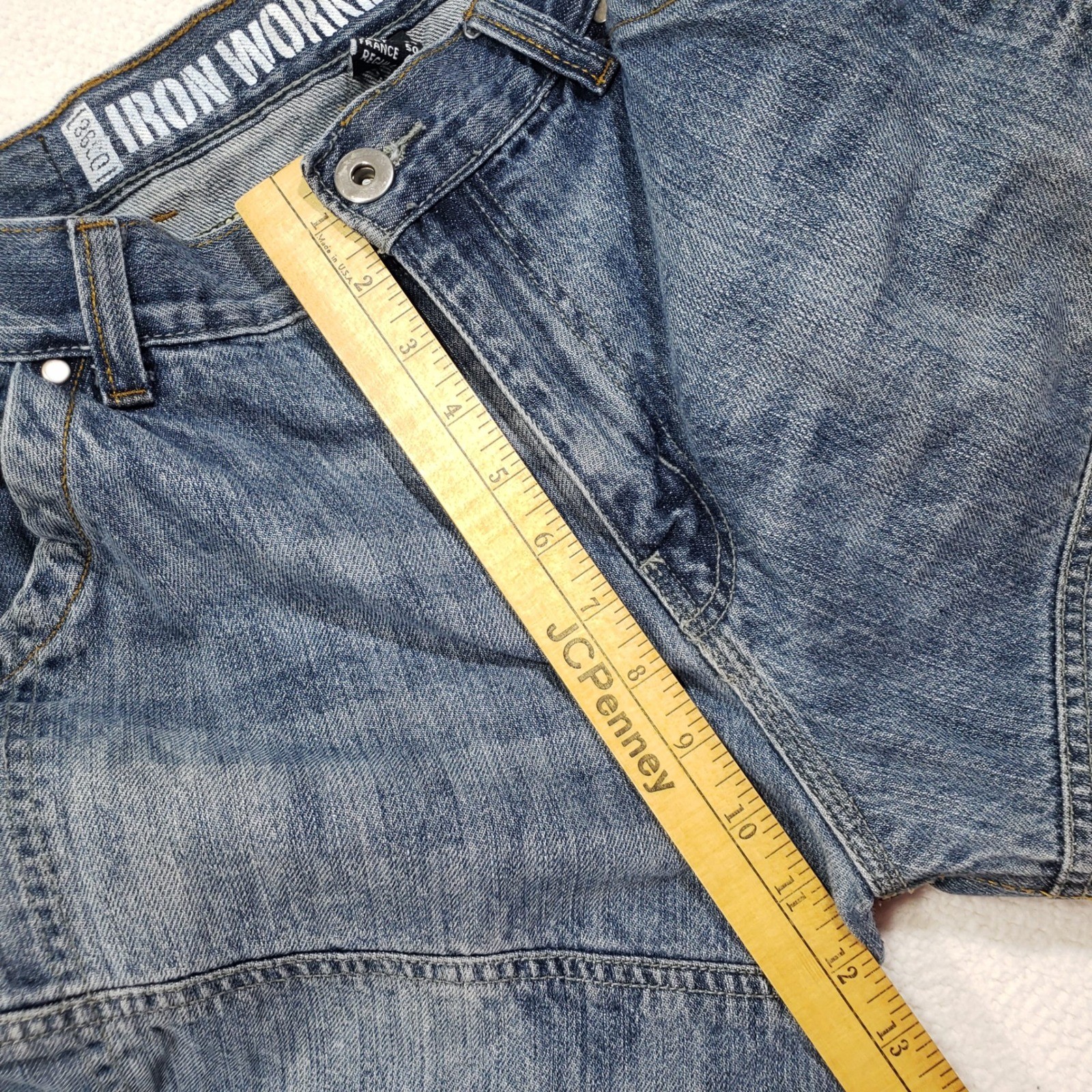Bilt Iron Workers Jeans Mens 34 Blue Kevlar Reinforced Motorcycle Riding Pants