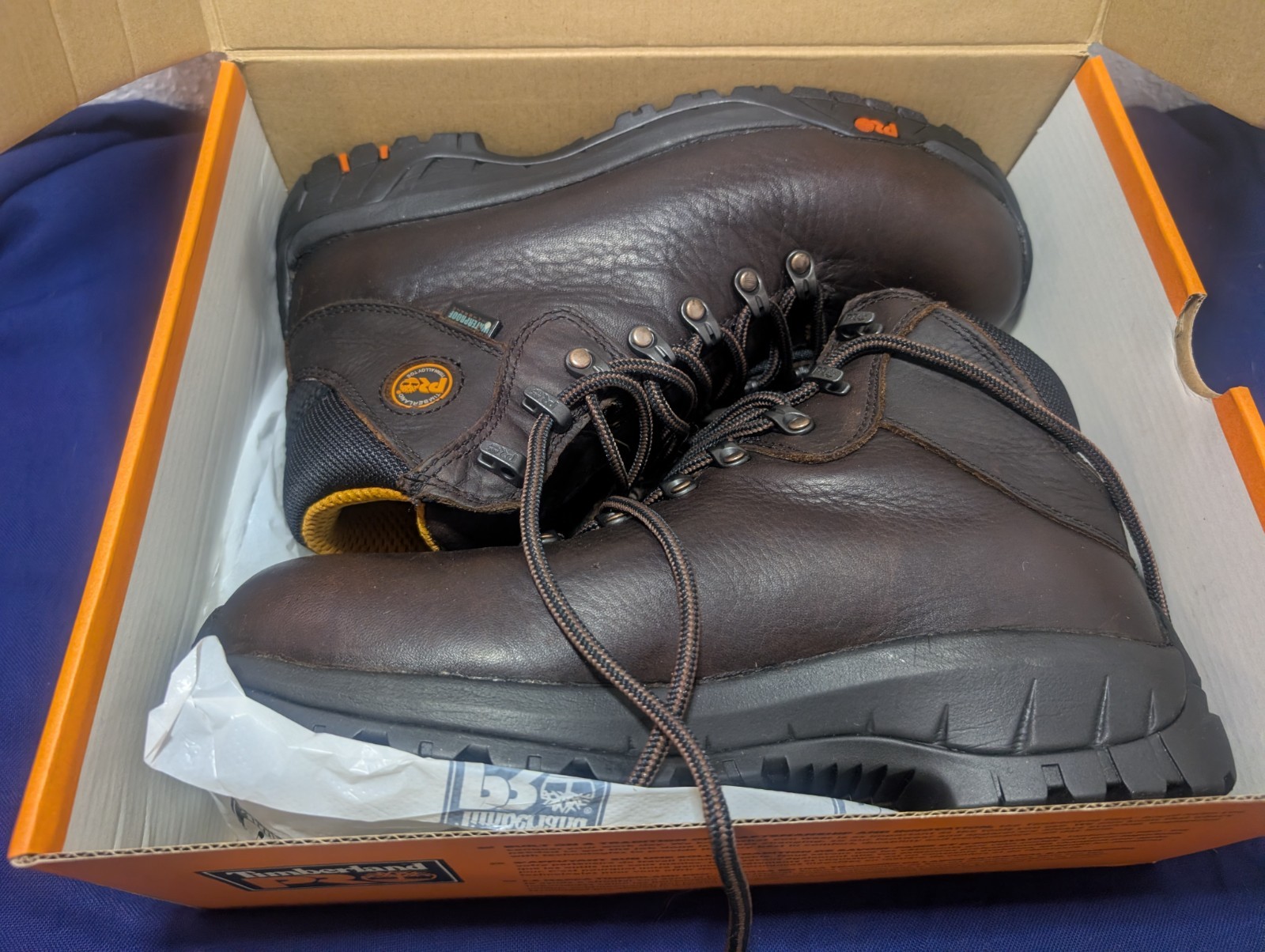 Timberland PRO Men’s Titan Trekker Alloy Toe Waterproof Work Boots Men’s 8.5