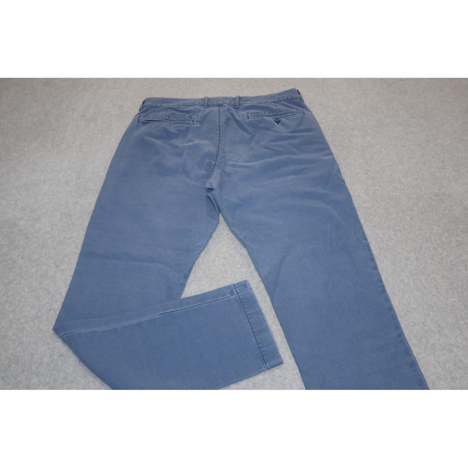 J.Crew The Sutton Pants Mens 32×33 Blue Chino Straight Leg Cotton E7445
