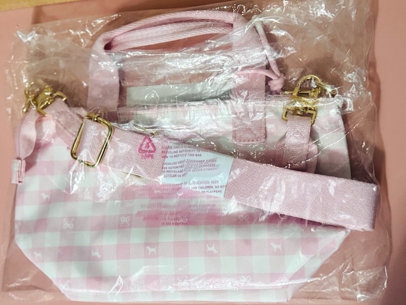 Victoria’s Secret PINK x Love Shack Fancy Mini Tote Bag Crossbody Bag RARE