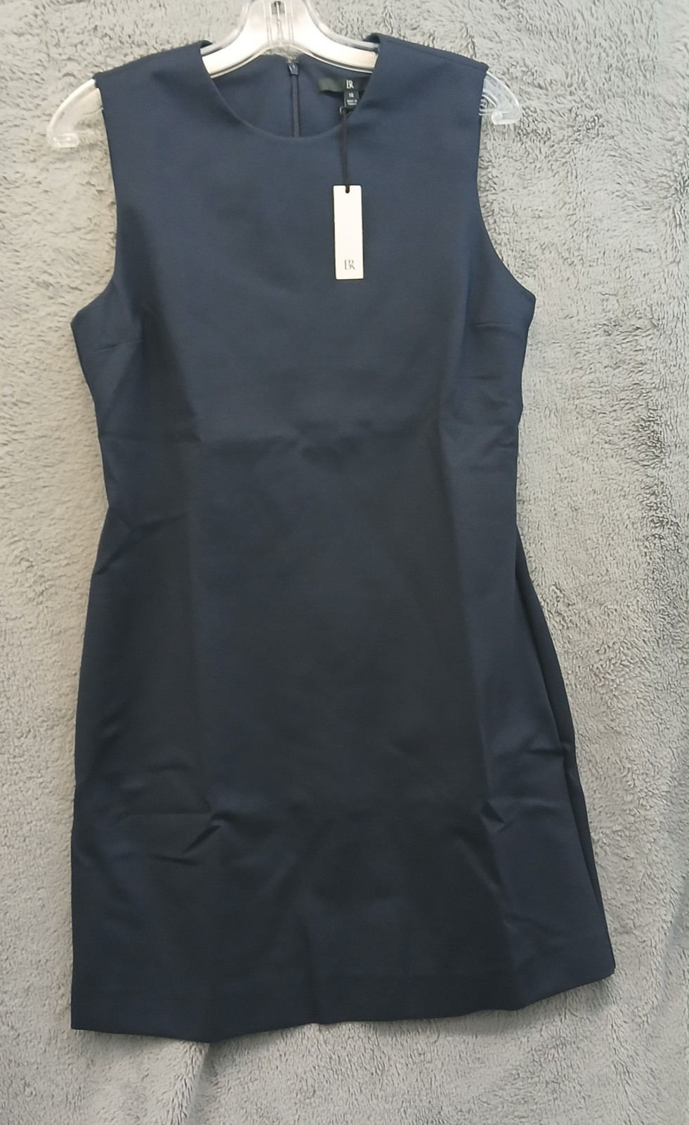 Banana Republic Everywhere Ponte Sheath Mini Dress Crew Neck NWT Navy Blue