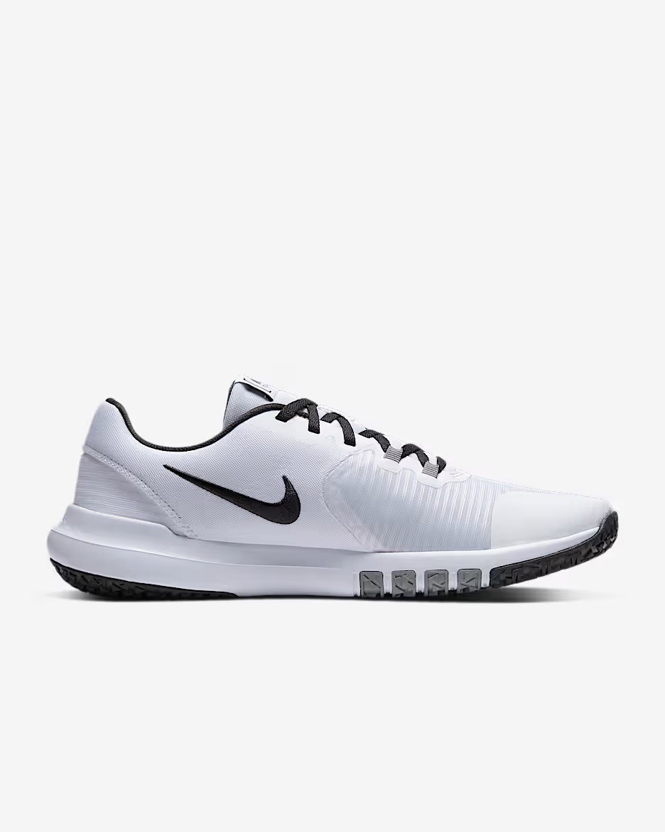 Nike Flex Control TR4 White Black Dark Smoke Grey Sneakers CD0197-100 Men Sizes