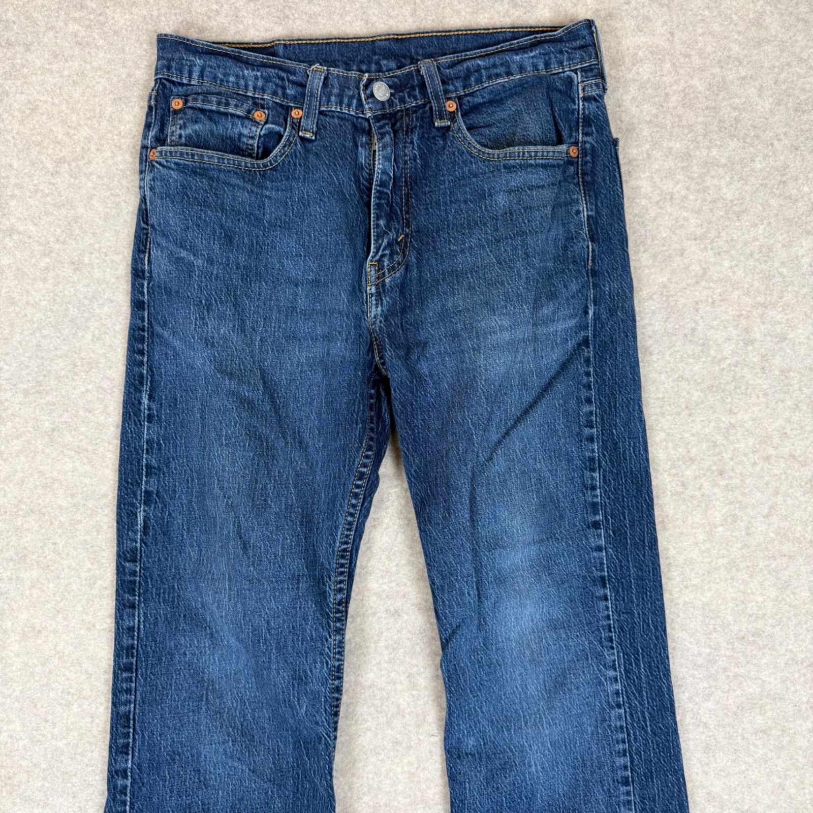 Levi’s 527 Slim Bootcut Jeans 31×30 Medium Wash Denim Blue Workwear
