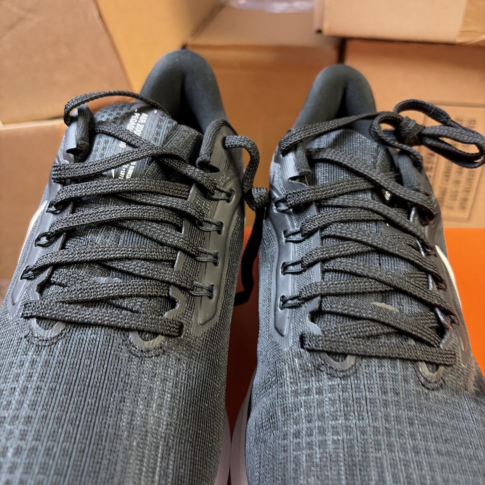 Mens Size 9.5 Nike Air Zoom Pegasus 39 Black White Grey Running Shoes DH4071 001