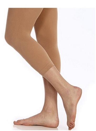 Body Wrappers A33 Jazzy Tan Women’s Size Large/Extra Large Footless Tights