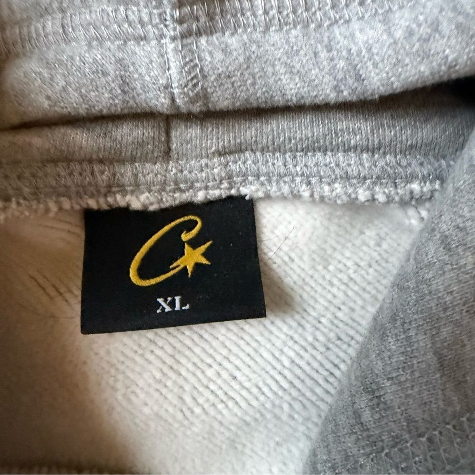 Corteiz Men’s Grey Hoodie – XL
